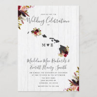 Hawaii State Chic Destination Floral Wedding