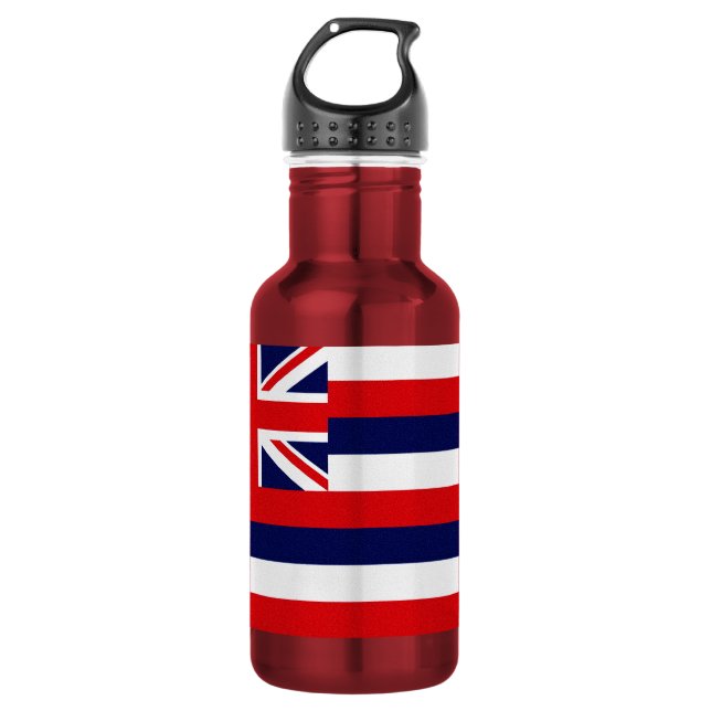 Hawaii State Flag 532 Ml Water Bottle (Front)
