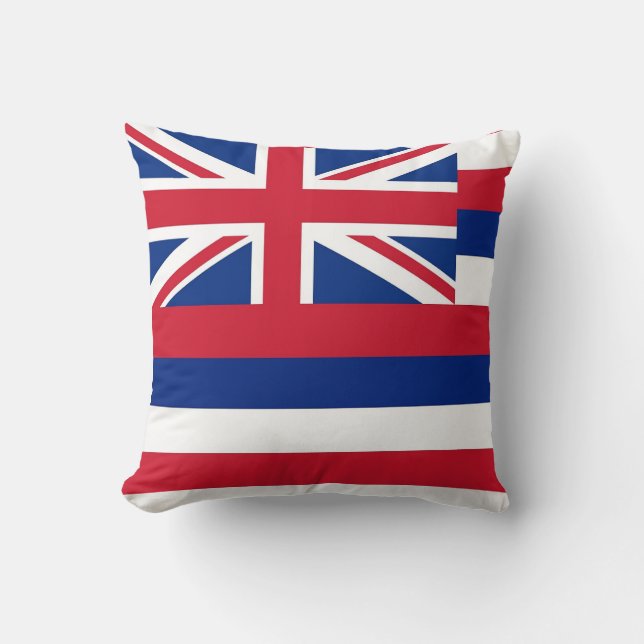Hawaii State Flag American MoJo Pillow (Front)