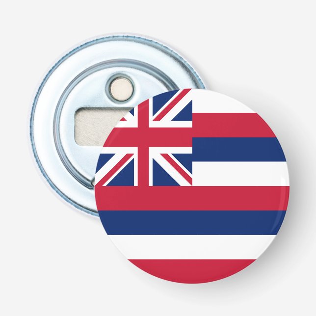 Hawaii State Flag Bottle Opener (Front)