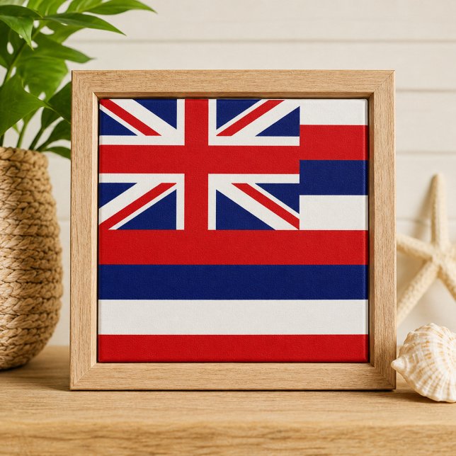 Hawaii State Flag Ceramic Tile (Hawaii State Flag Ceramic Tile)