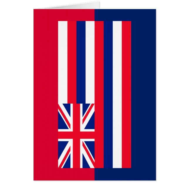Hawaii State Flag Design (Front)