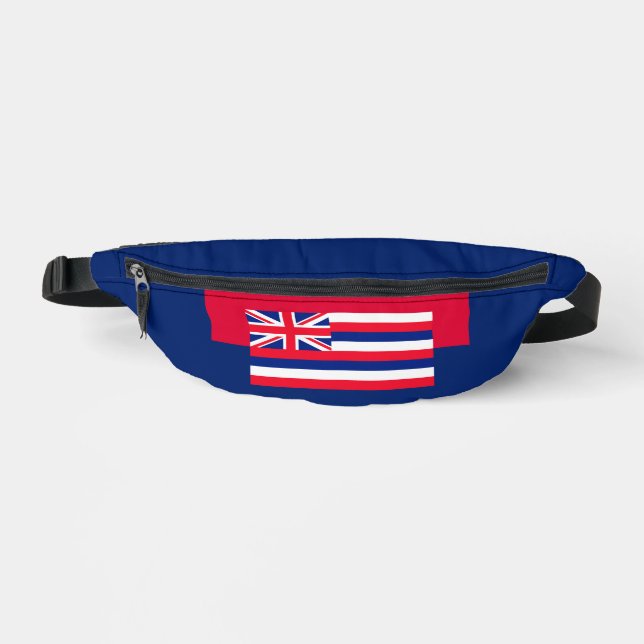 Hawaii State Flag Design Bum Bags (Front)
