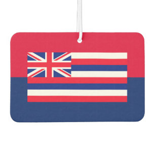 Hawaii State Flag Design Car Air Freshener