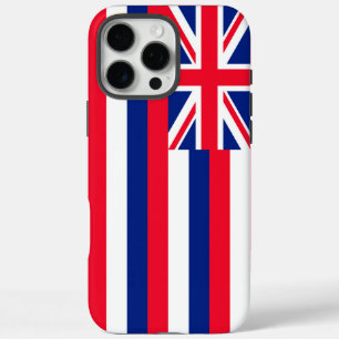 Hawaii State Flag Design iPhone 16 Pro Max Case
