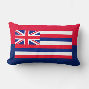 Hawaii State Flag Design Lumbar Cushion