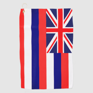 Hawaii State Flag Golf Towel