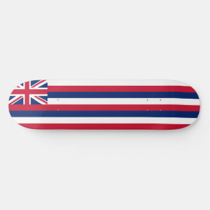 Hawaii State Flag Skateboard