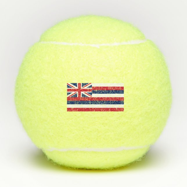 Hawaii State Flag Tennis Balls (Front)