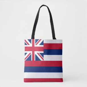 Hawaii State Flag Tote Bag