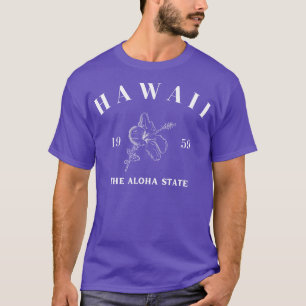 Hawaii State on Dark T-Shirt