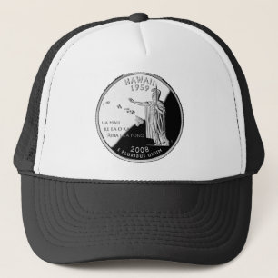 Hawaii State Quarter Trucker Hat
