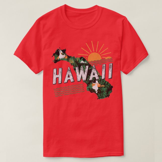 Hawaii State TShirt (Design Front)