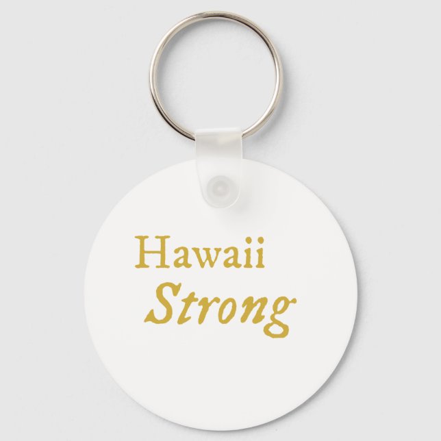 Hawaii Strong   Key Ring (Front)