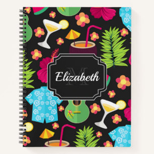 Hawaii Summer Pattern Notebook
