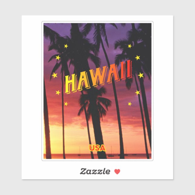 Hawaii Sunset (Sheet)
