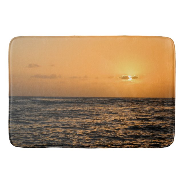 Hawaii Sunset Bath Mat (Front)