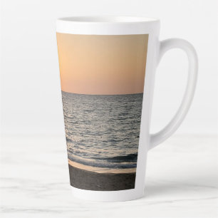 Hawaii Sunset Photograph Latte Mug