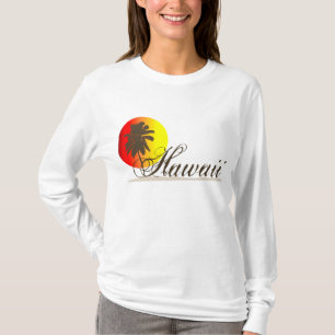 Hawaii Sunset Souvenir T-Shirt