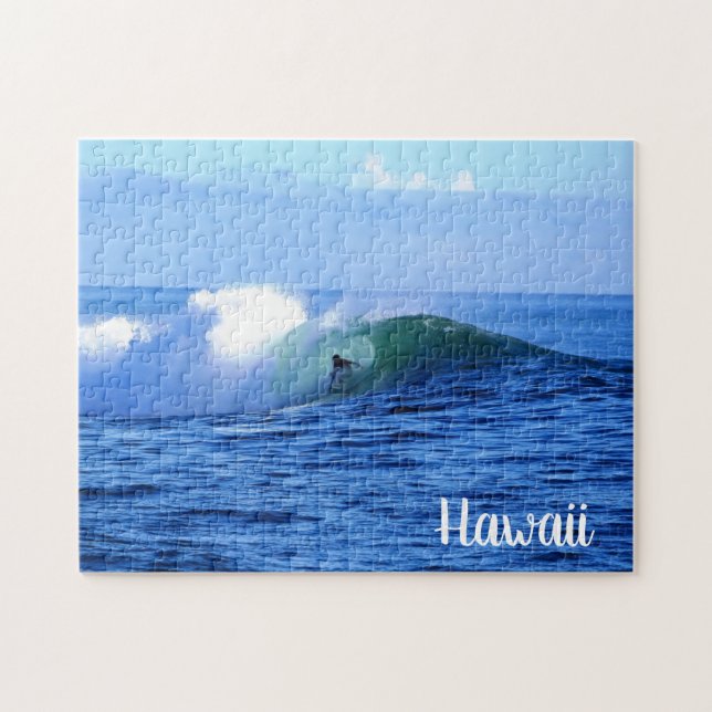 Hawaii Surfer Ocean Jigsaw Puzzle (Horizontal)