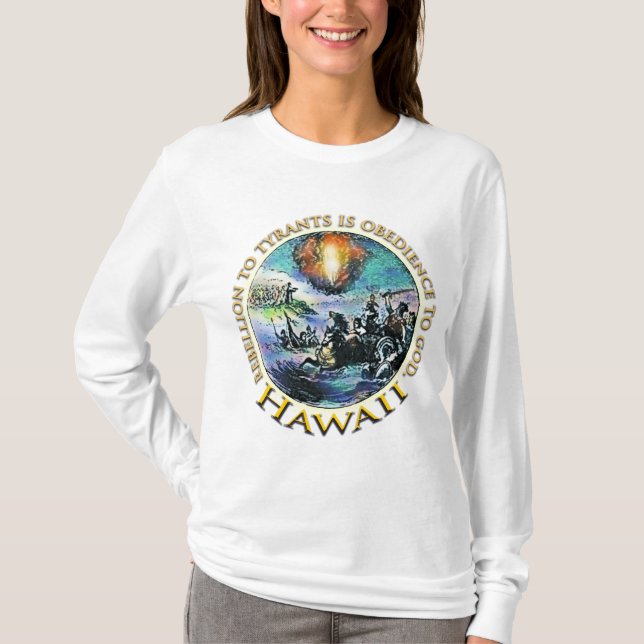 Hawaii Tea Party t-shirts (Front)