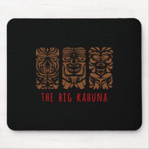 Hawaii Tiki Polynesian Big Kahuna Surfer Retro Haw Mouse Pad