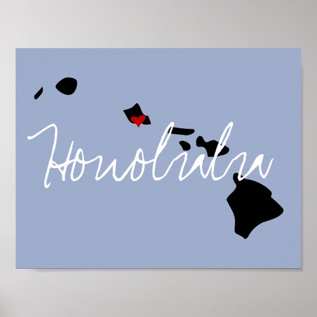 Hawaii Town Poster (Front)