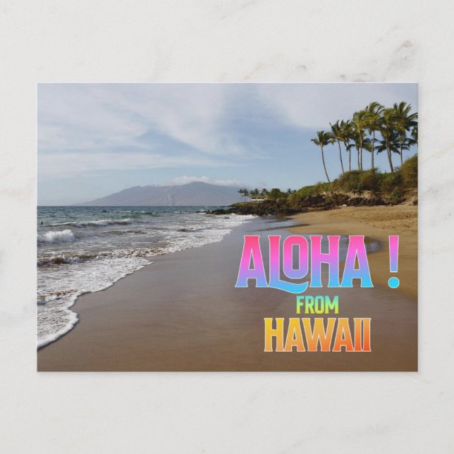  Hawaii  Travel Postcard  (Front)