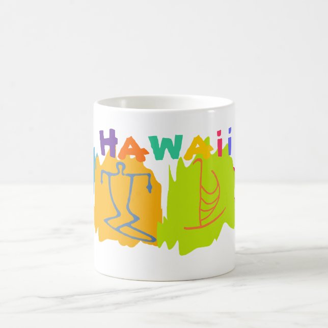 Hawaii Travel Souvenir Mug (Center)