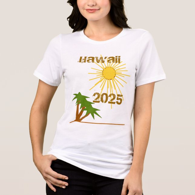 Hawaii Tri-Blend Shirt (Front)