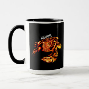 Hawaii Tribal Honu Lava Mug
