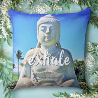 Hawaii Tropical Buddha Photo Exhale Script Quote