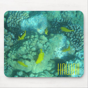 Hawaii tropical coral reef mousepad
