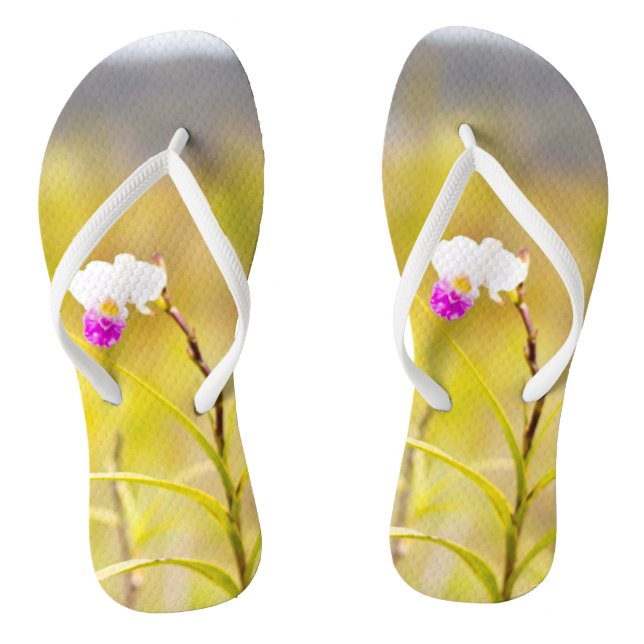 Hawaii Tropical Orchid Volcanoes National Park Thongs (Footbed)
