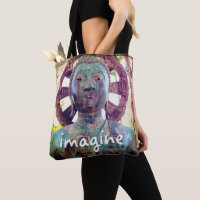 Hawaii Turquoise Buddha Photo Imagine Script Bold