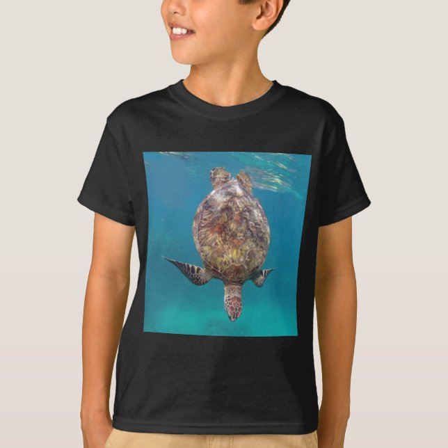 Hawaii Turtle Shell T-Shirt (Front)