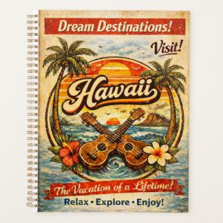 Hawaii & Ukelele Planner