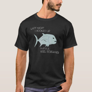 Hawaii Ulua Fishing Giant Trevally Papio T-Shirt