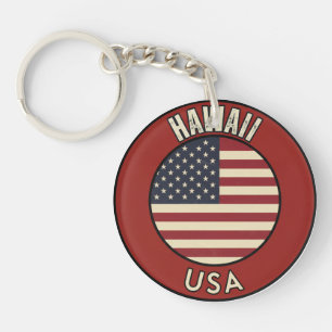 Hawaii United States of America Key Ring
