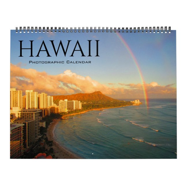 hawaii usa 2027 large calendar (Cover)