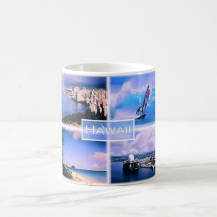 Hawaii - Usa - Mosaic - Coffee Mug