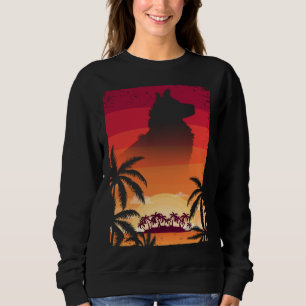 Hawaii Vacation Border Collie Border Collie Sweatshirt
