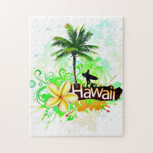 Hawaii Vacation Travel Souvenir Jigsaw Puzzle
