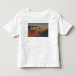 Hawaii - View of Kilauea Volcano in HA Toddler T-Shirt
