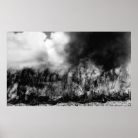 Hawaii - View of Sugar Cane Field on Fire
