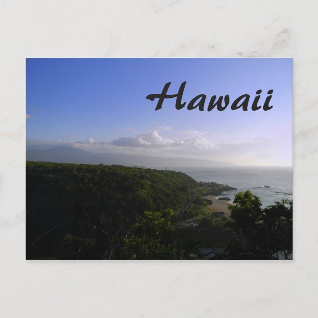 Hawaii View Postcard (Front)