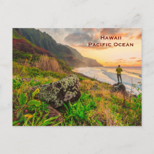 Hawaii Vintage Tourism Travel Add Postcard