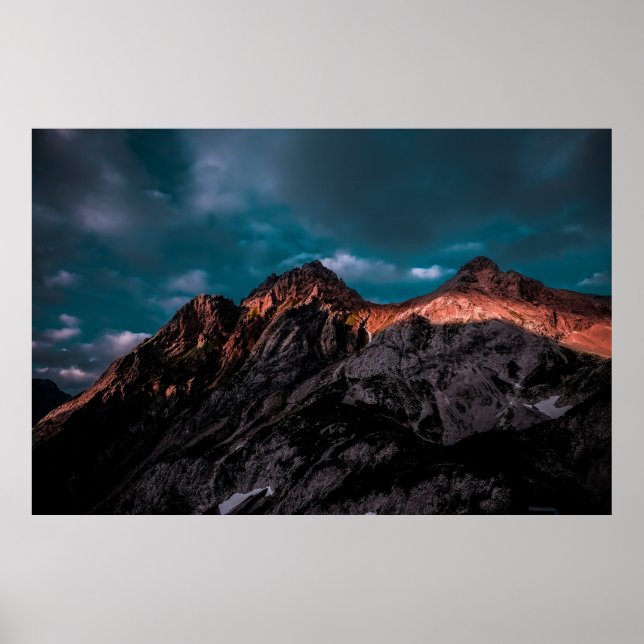 HAWAII VOLCANO DIGITAL WALLPAPER POSTER (Front)