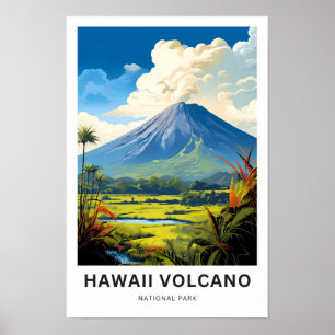 Hawaii Volcano National Park Travel Print