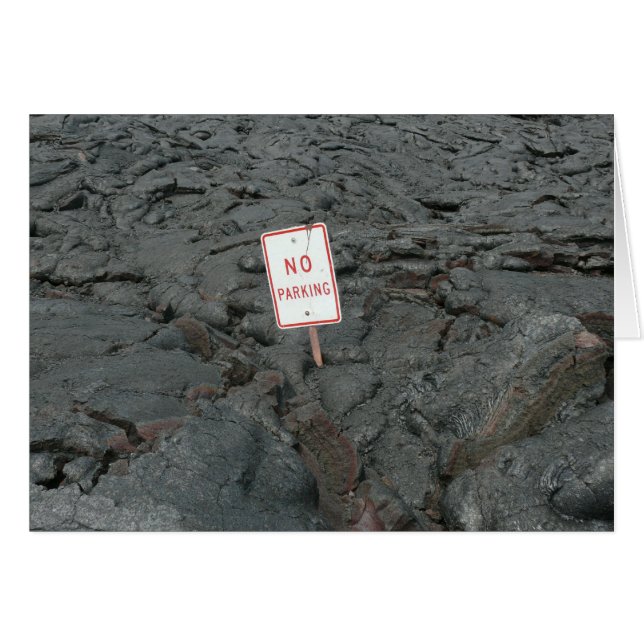 Hawai'i Volcanoes National Park Blank Card (Front Horizontal)